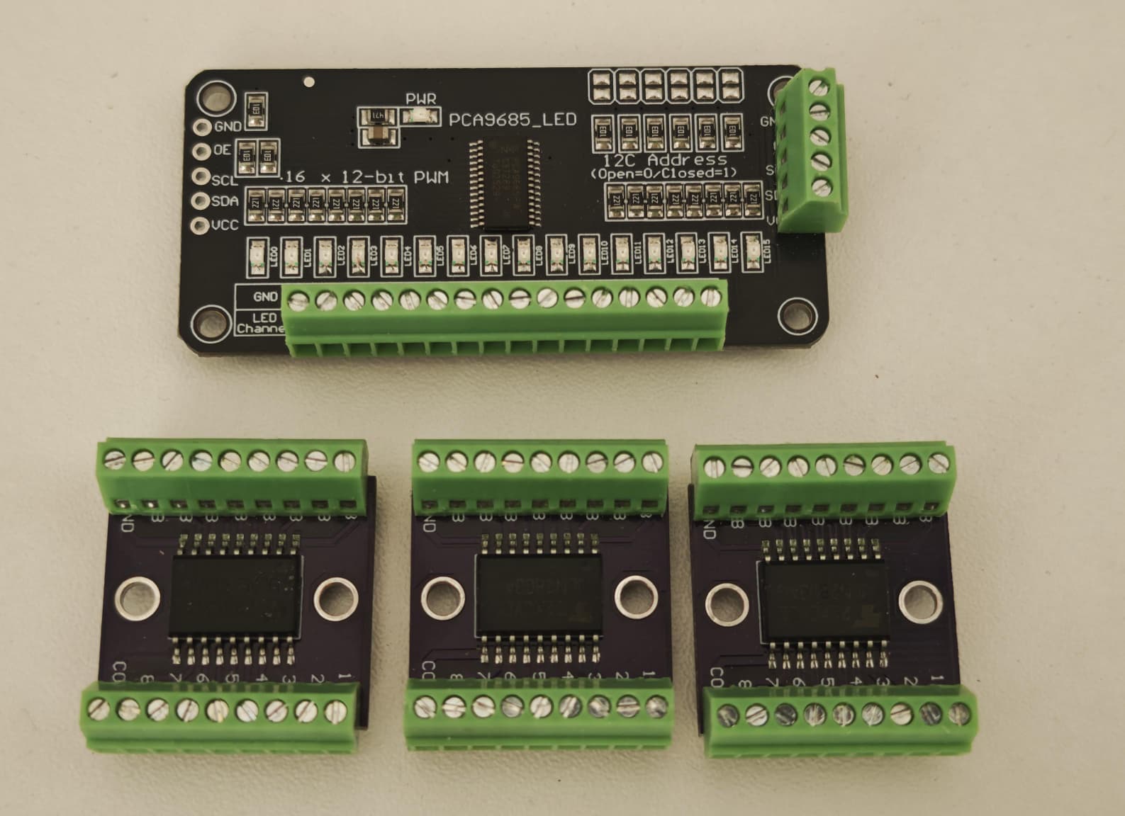 Lamp driver carrier board
