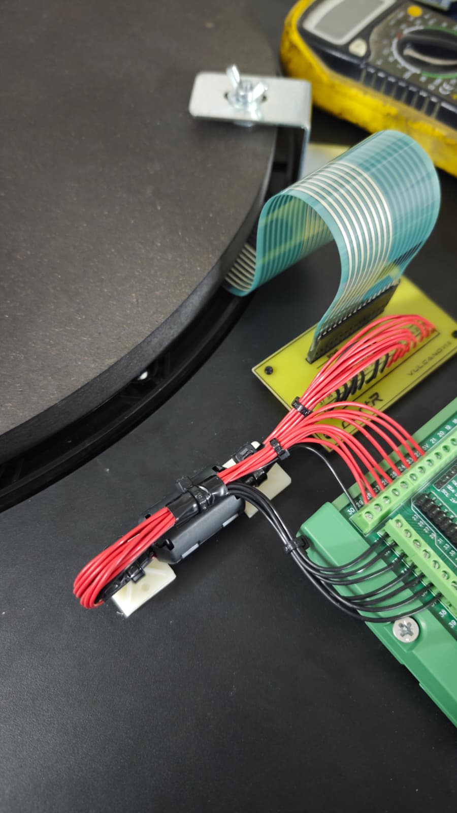 Crimping and cleanup